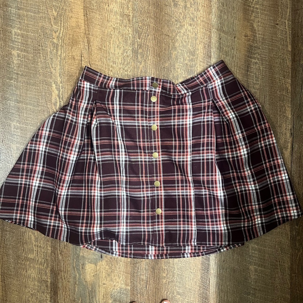 Torrid plaid skirt